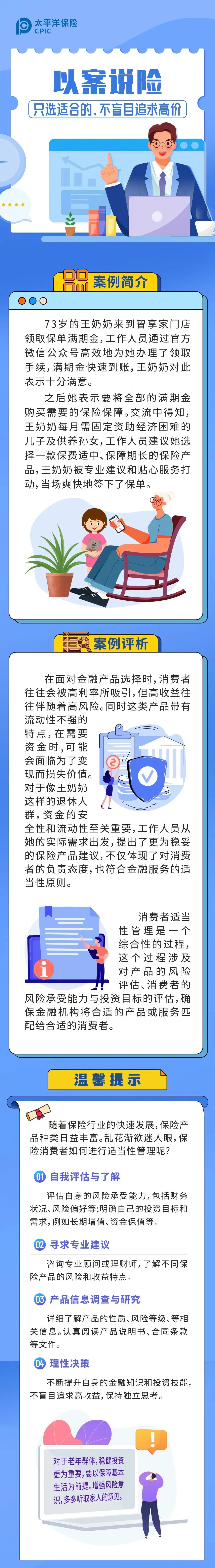以案說險(xiǎn)｜只選適合的，不盲目追求高價
