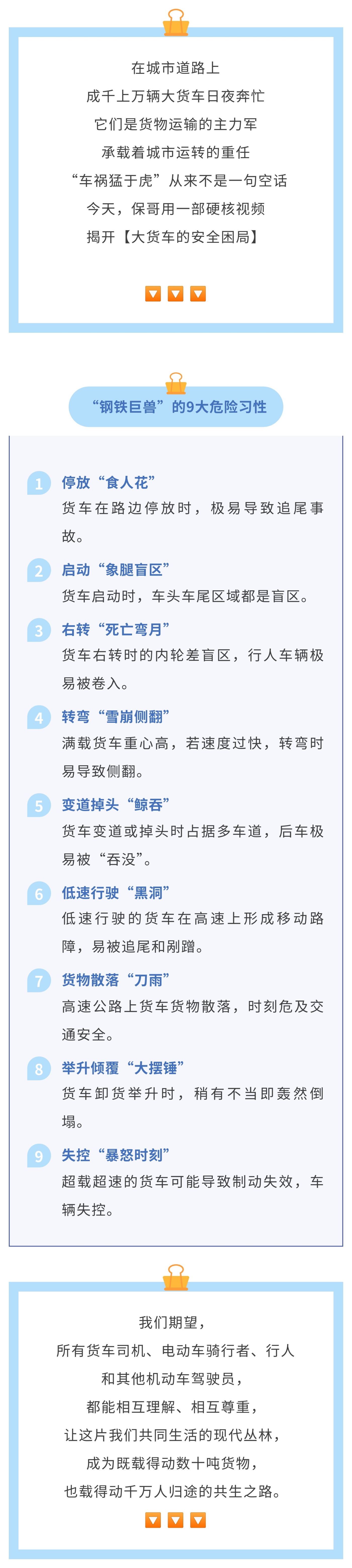 金融消保丨行人與司機(jī)必知的大貨車(chē)避險(xiǎn)技巧，筑牢生命安全防線